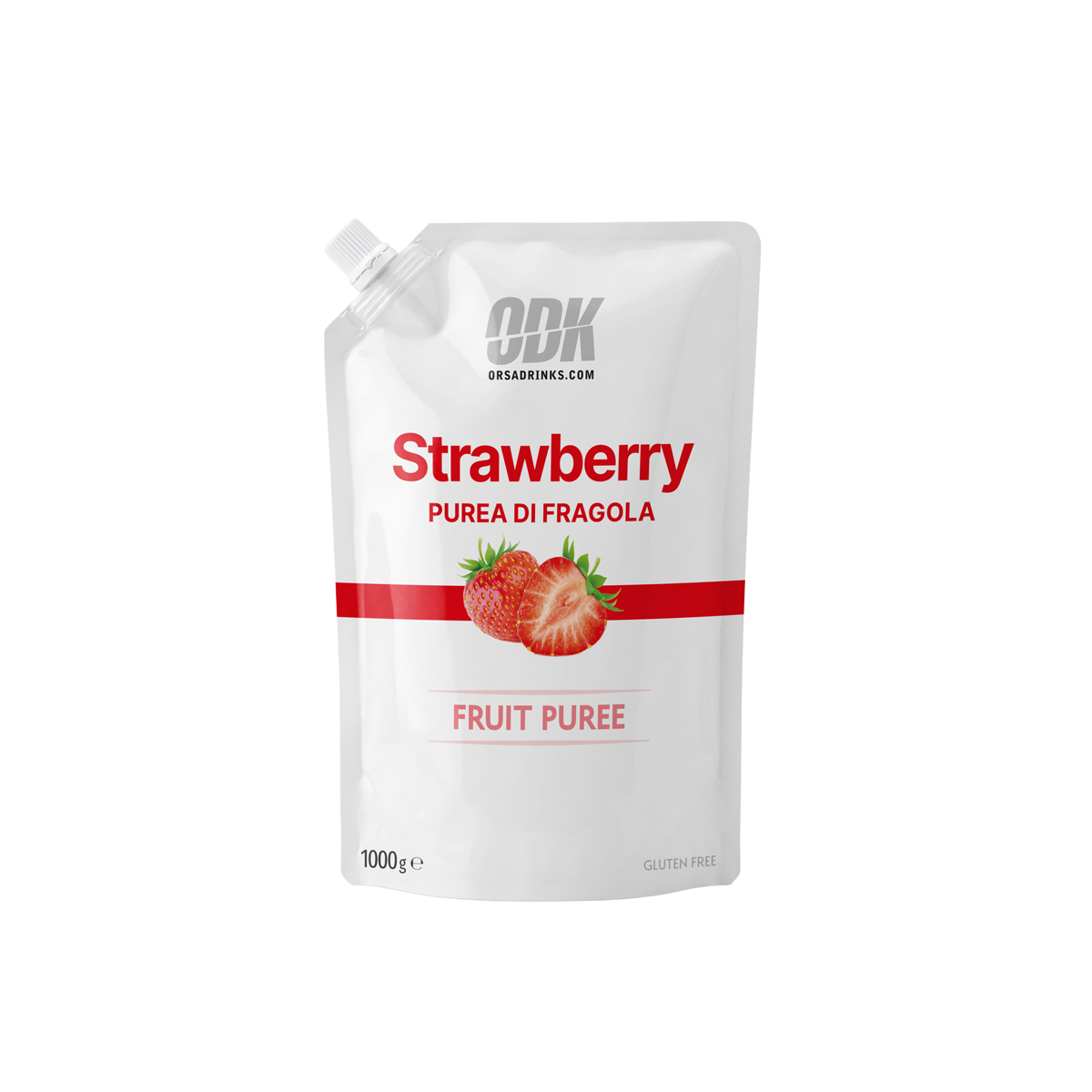 odk fruit puree strawberry