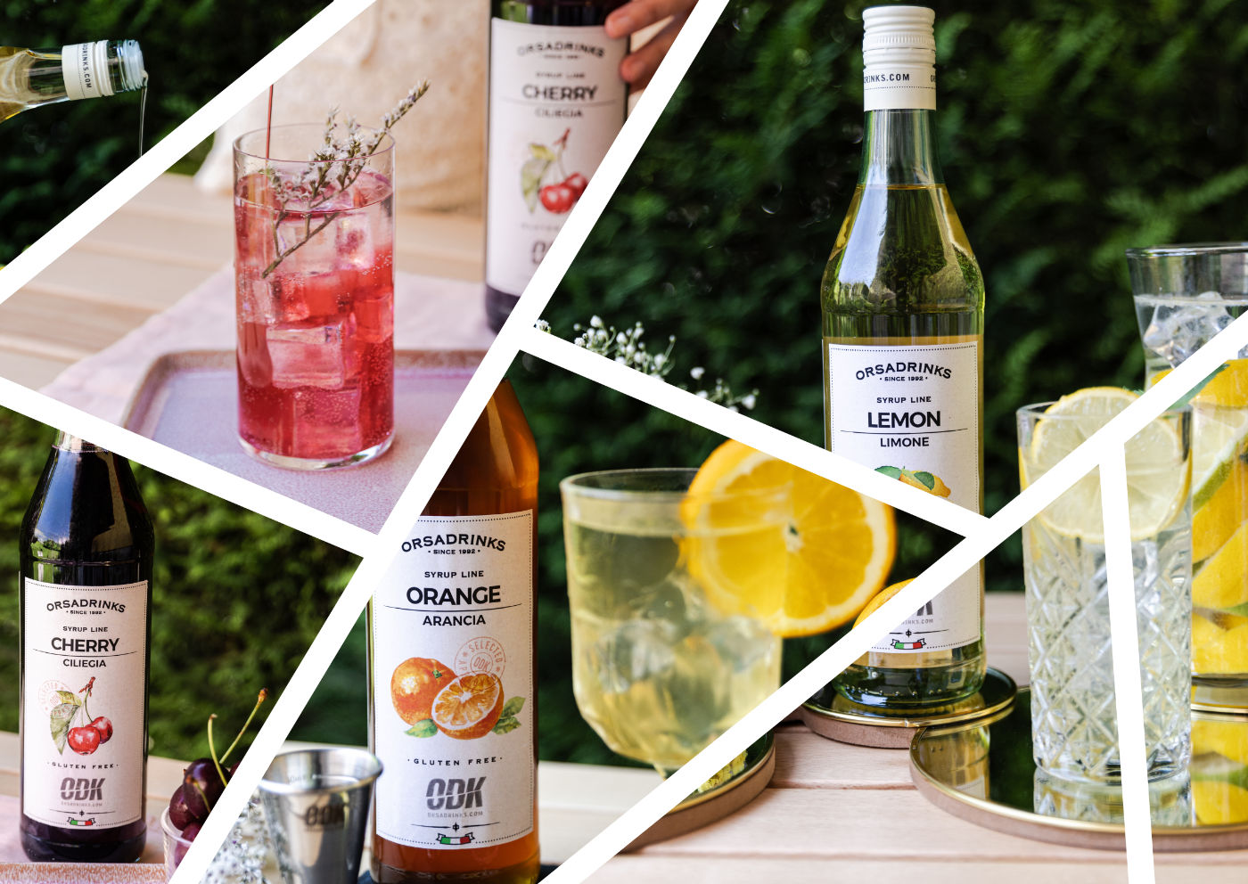 New Syrups: Cherry, Orange, Lemon - Orsadrinks - ODK