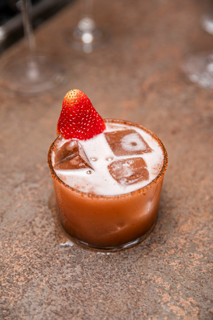 Spicy Strawberry Margarita ODK Fruit Puree, Syrup, Stillabunt
