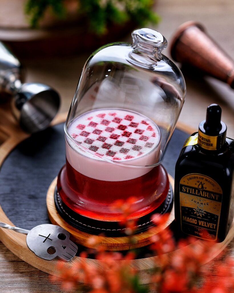 Panda Clover, ODK Raspberry Syrup, Blackberry Syrup, Magic Velvet