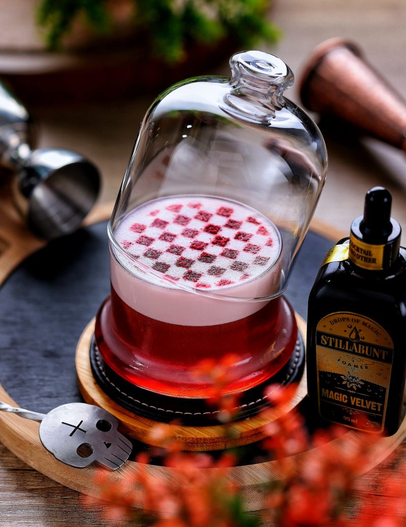 Panda Clover, ODK Raspberry Syrup, Blackberry Syrup, Magic Velvet