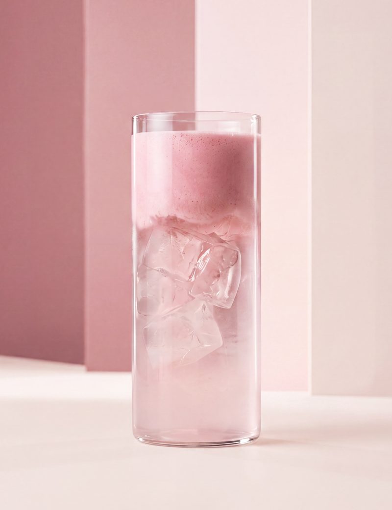 Pink Coconut Cooler, Orsadrinks Strawberry&Cream Blend
