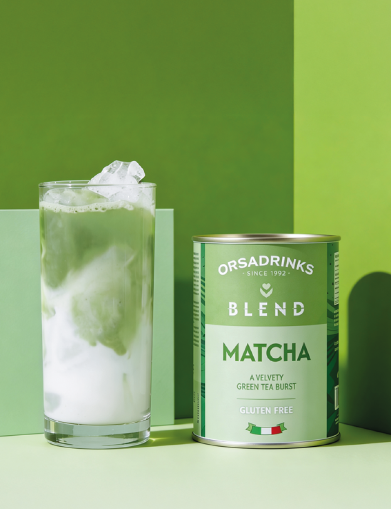 Orsadrinks Matcha Blend_Iced, Orsadrinks Matcha Blend.
