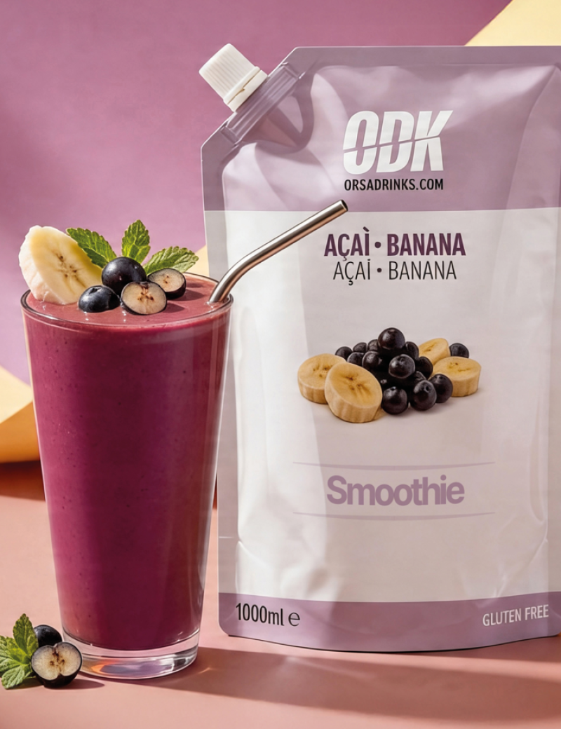 Açaí-Banana Smoothie, ODK Açaí-Banana Smoothie.