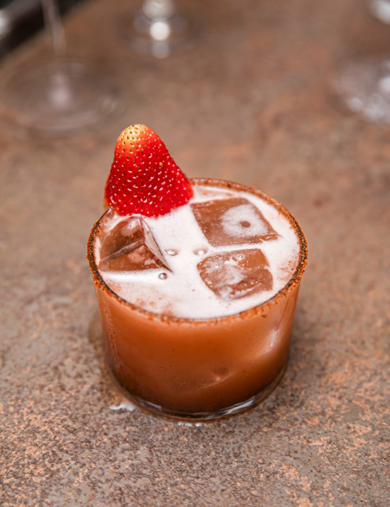 Spicy Strawberry Margarita ODK Fruit Puree, Syrup, Stillabunt