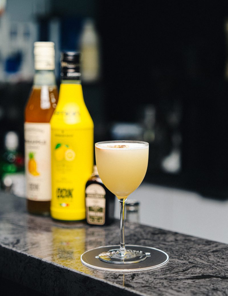 reciper syrup pineapple, lemon juice, stillabunt tonka bean bitters reciper syrup pineapple, lemon juice, stillabunt tonka bean bitters